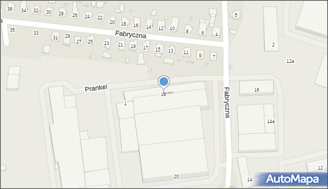 Strzelce Opolskie, Gogolińska, 18, mapa Strzelce Opolskie