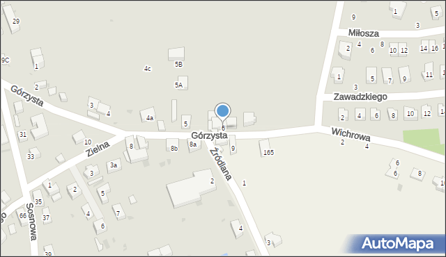 Strzelin, Górzysta, 6, mapa Strzelin