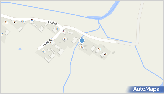 Suchorzów, Górka, 32, mapa Suchorzów