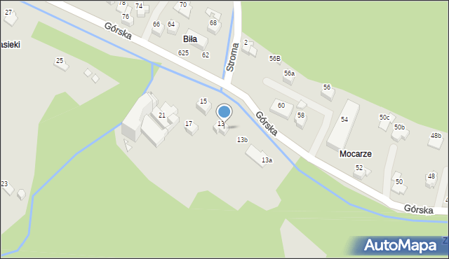 Szczyrk, Górska, 13e, mapa Szczyrk