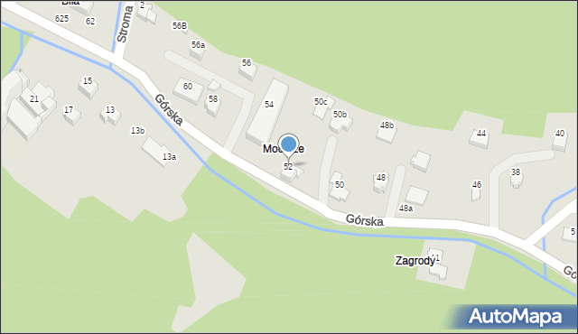 Szczyrk, Górska, 52, mapa Szczyrk