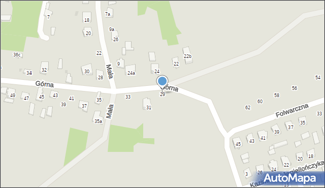 Szydłowiec, Górna, 29, mapa Szydłowiec