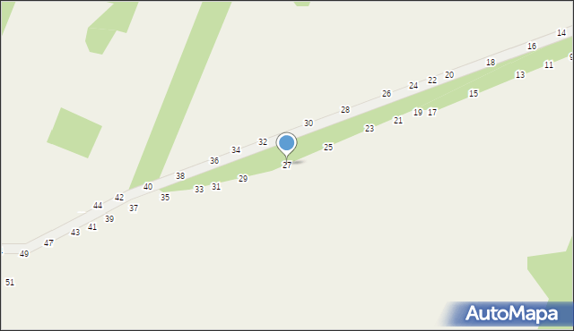 Toporów, Górna, 27, mapa Toporów