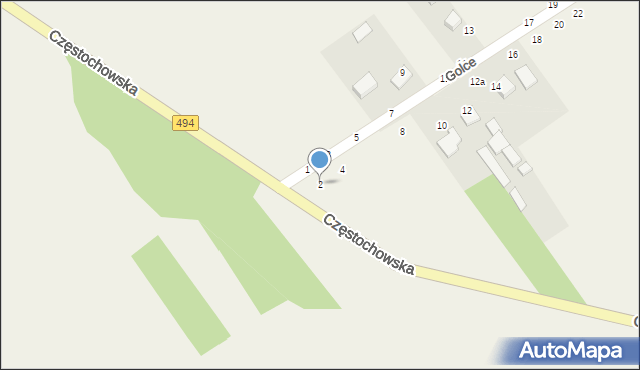 Truskolasy, Golce, 2, mapa Truskolasy