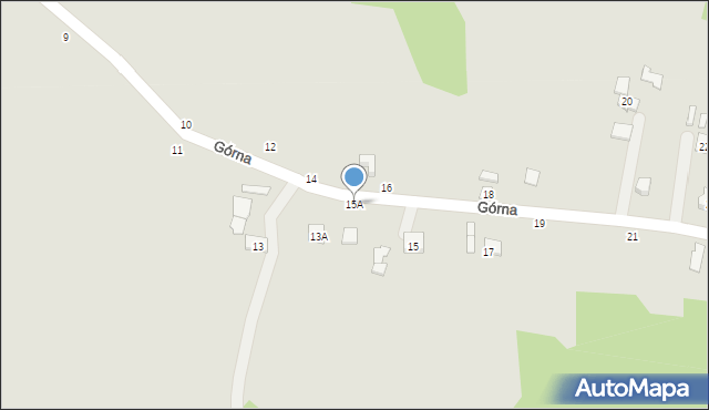 Tuchów, Górna, 15A, mapa Tuchów