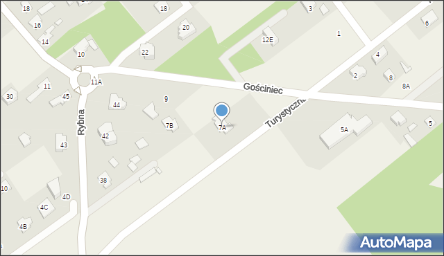 Wola Gołkowska, Gościniec, 7A, mapa Wola Gołkowska