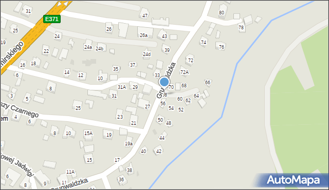 Boguchwała, Grunwaldzka, 58, mapa Boguchwała