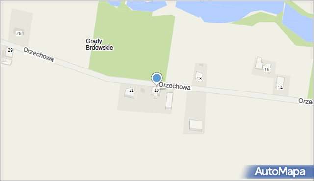 Brdów, Grądy Brdowskie, 9, mapa Brdów