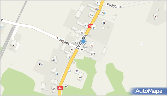 Czepino, Gryfińska, 50A, mapa Czepino