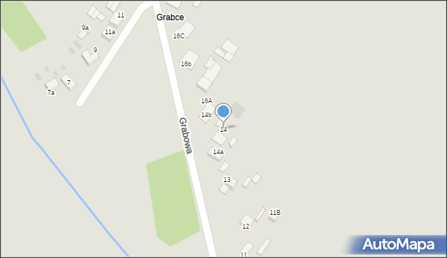 Czerwionka-Leszczyny, Grabowa, 14, mapa Czerwionka-Leszczyny