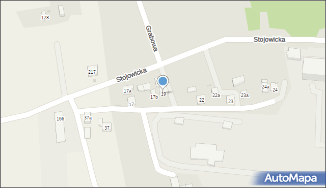 Dobczyce, Grabowa, 19, mapa Dobczyce