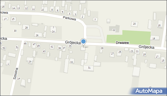 Drwalew, Grójecka, 31, mapa Drwalew