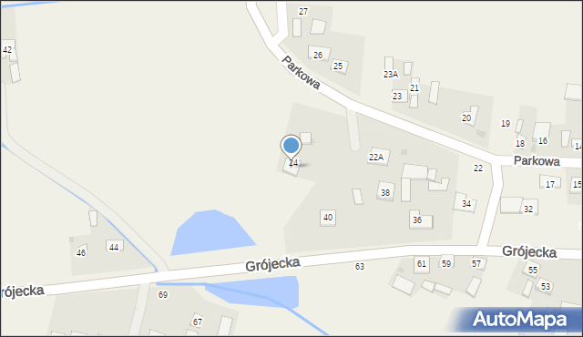 Drwalew, Grójecka, 42, mapa Drwalew