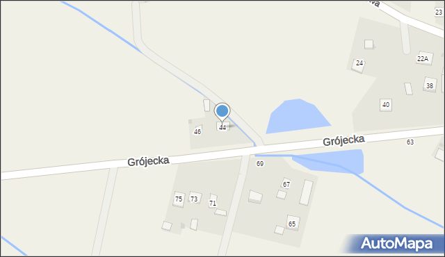 Drwalew, Grójecka, 44, mapa Drwalew