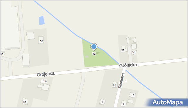 Drwalew, Grójecka, 54, mapa Drwalew