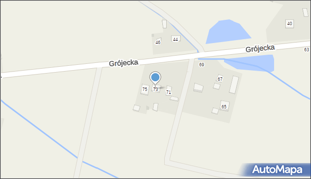 Drwalew, Grójecka, 73, mapa Drwalew