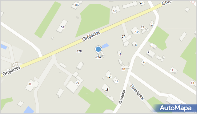 Góra Kalwaria, Grójecka, 27A, mapa Góra Kalwaria