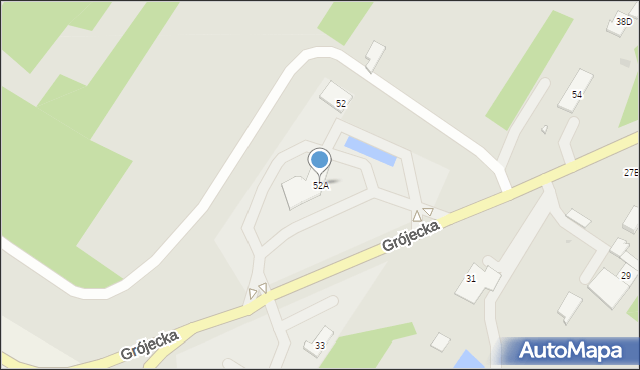 Góra Kalwaria, Grójecka, 52A, mapa Góra Kalwaria