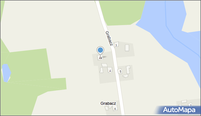 Grabacz, Grabacz, 4a, mapa Grabacz