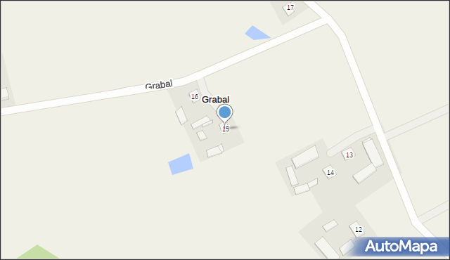 Grabal, Grabal, 15, mapa Grabal