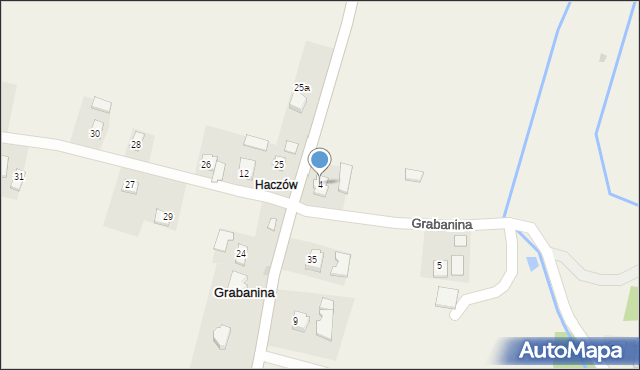 Grabanina, Grabanina, 4, mapa Grabanina