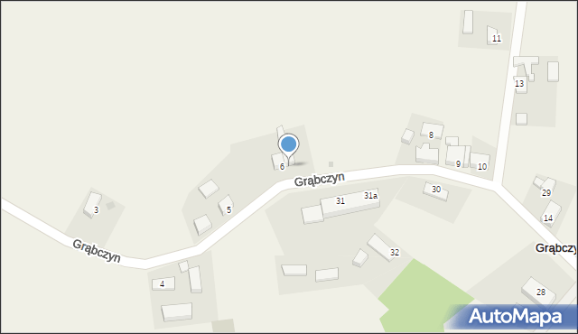 Grąbczyn, Grąbczyn, 7, mapa Grąbczyn