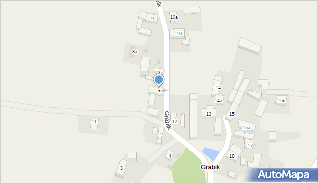 Grabik, Grabik, 7, mapa Grabik