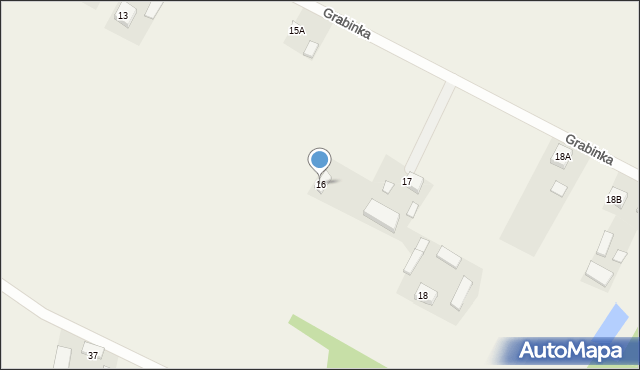 Grabinka, Grabinka, 16, mapa Grabinka