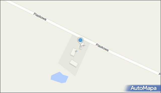 Grabionna, Grabionna, 52a, mapa Grabionna