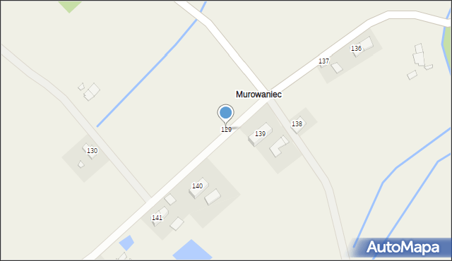 Grabiszyce Średnie, Grabiszyce Średnie, 129, mapa Grabiszyce Średnie