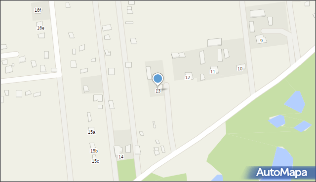 Grabniak, Grabniak, 13, mapa Grabniak