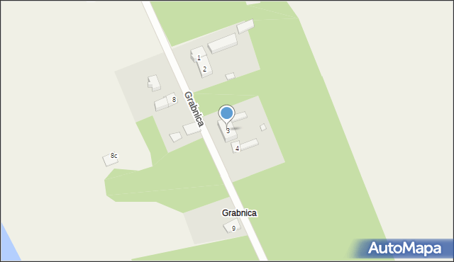 Grabnica, Grabnica, 3, mapa Grabnica