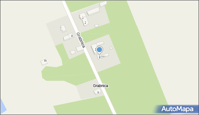 Grabnica, Grabnica, 4, mapa Grabnica