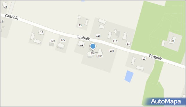 Grabnik, Grabnik, 10b, mapa Grabnik