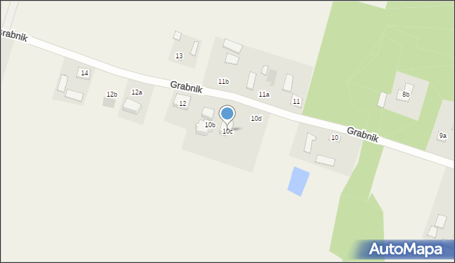 Grabnik, Grabnik, 10c, mapa Grabnik