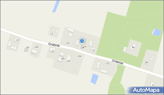 Grabnik, Grabnik, 11a, mapa Grabnik