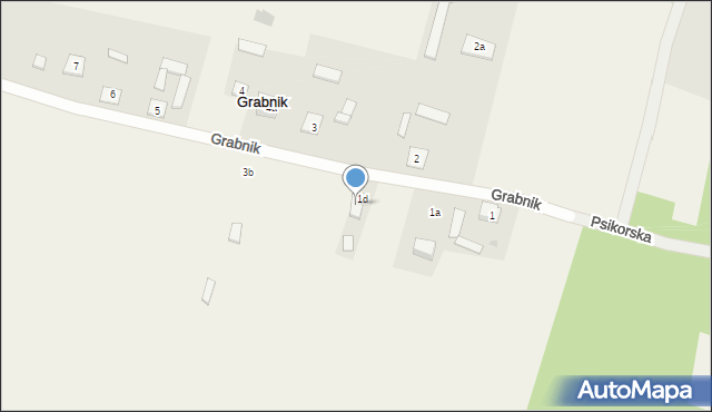 Grabnik, Grabnik, 3a, mapa Grabnik