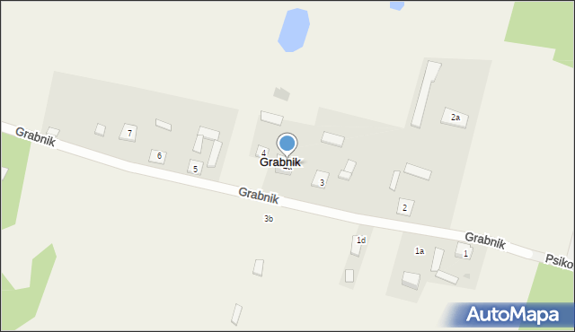 Grabnik, Grabnik, 4a, mapa Grabnik