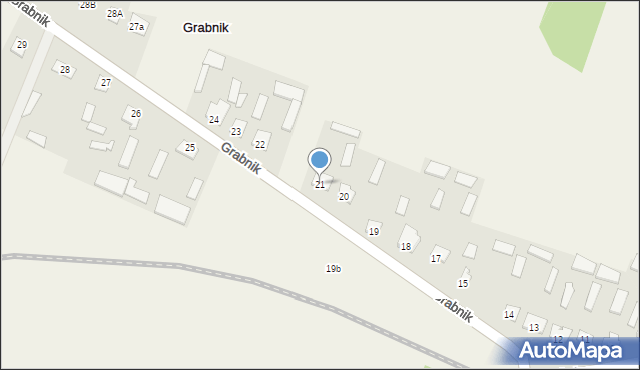 Grabnik, Grabnik, 21, mapa Grabnik