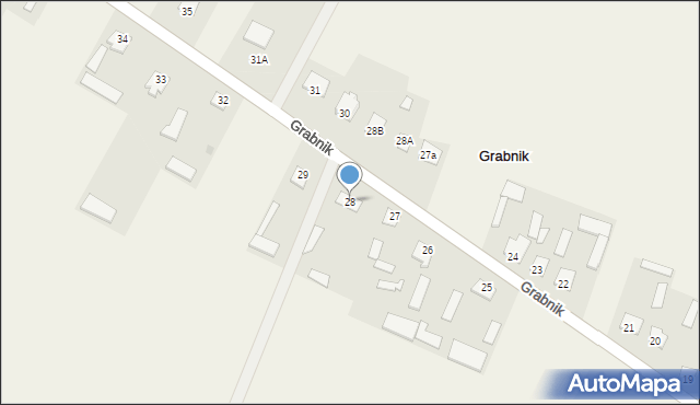 Grabnik, Grabnik, 28, mapa Grabnik