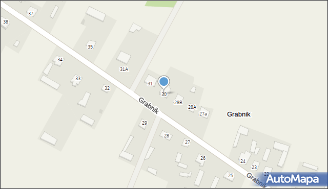 Grabnik, Grabnik, 30, mapa Grabnik