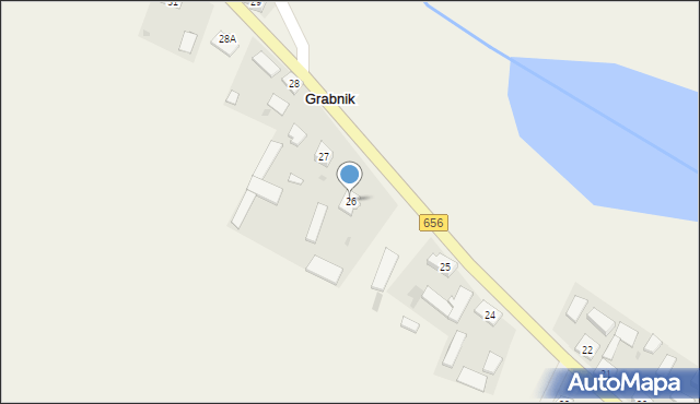 Grabnik, Grabnik, 26, mapa Grabnik