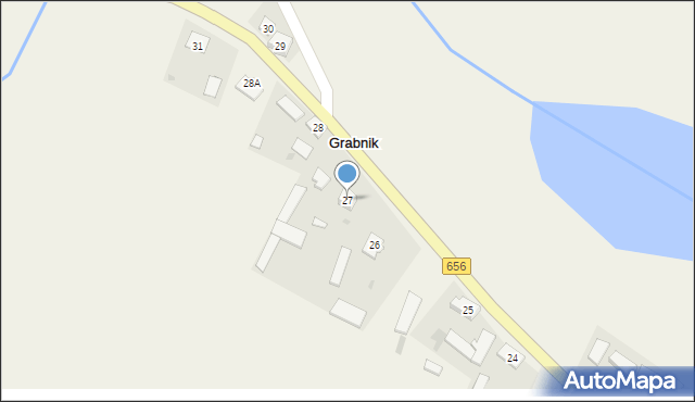 Grabnik, Grabnik, 27, mapa Grabnik