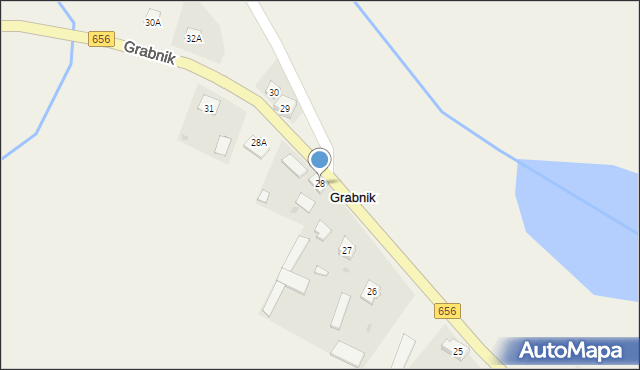 Grabnik, Grabnik, 28, mapa Grabnik