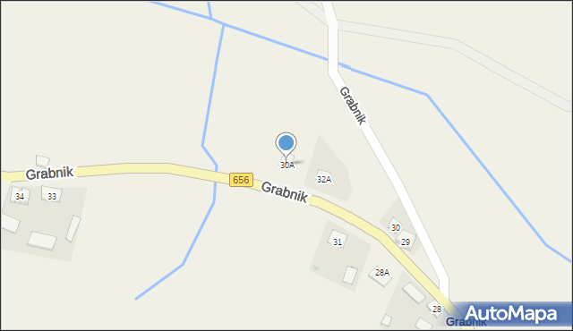 Grabnik, Grabnik, 30A, mapa Grabnik