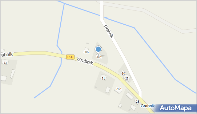 Grabnik, Grabnik, 32A, mapa Grabnik