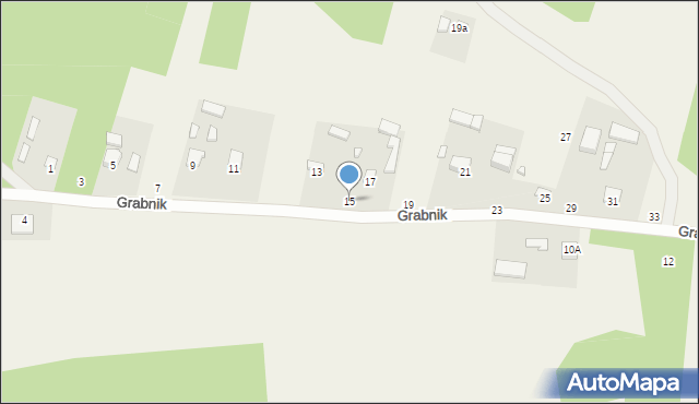 Grabnik, Grabnik, 15, mapa Grabnik