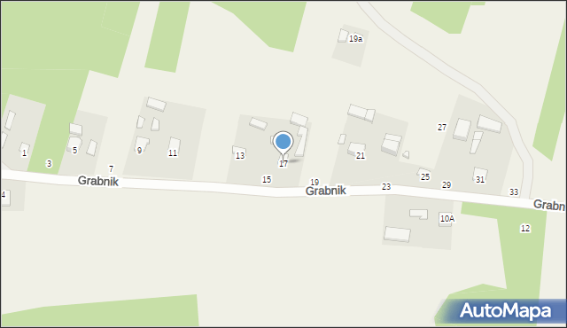 Grabnik, Grabnik, 17, mapa Grabnik