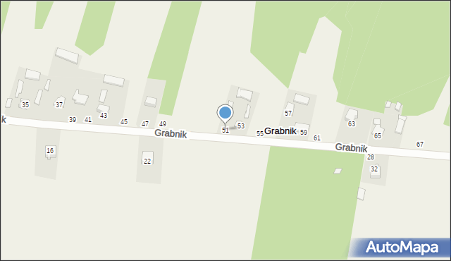 Grabnik, Grabnik, 51, mapa Grabnik