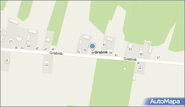 Grabnik, Grabnik, 55, mapa Grabnik